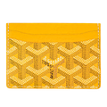 Porte carte yellow