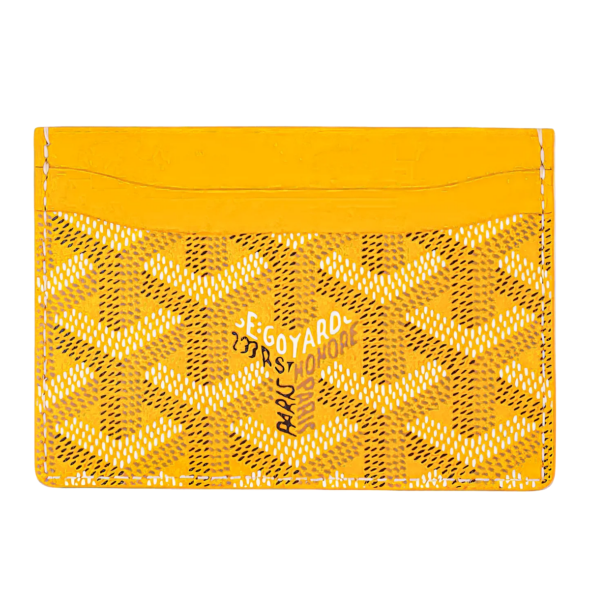 Porte carte yellow