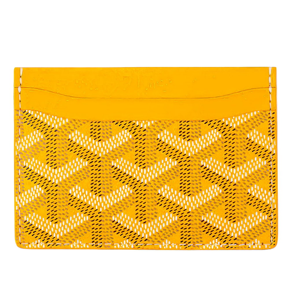 Porte carte yellow