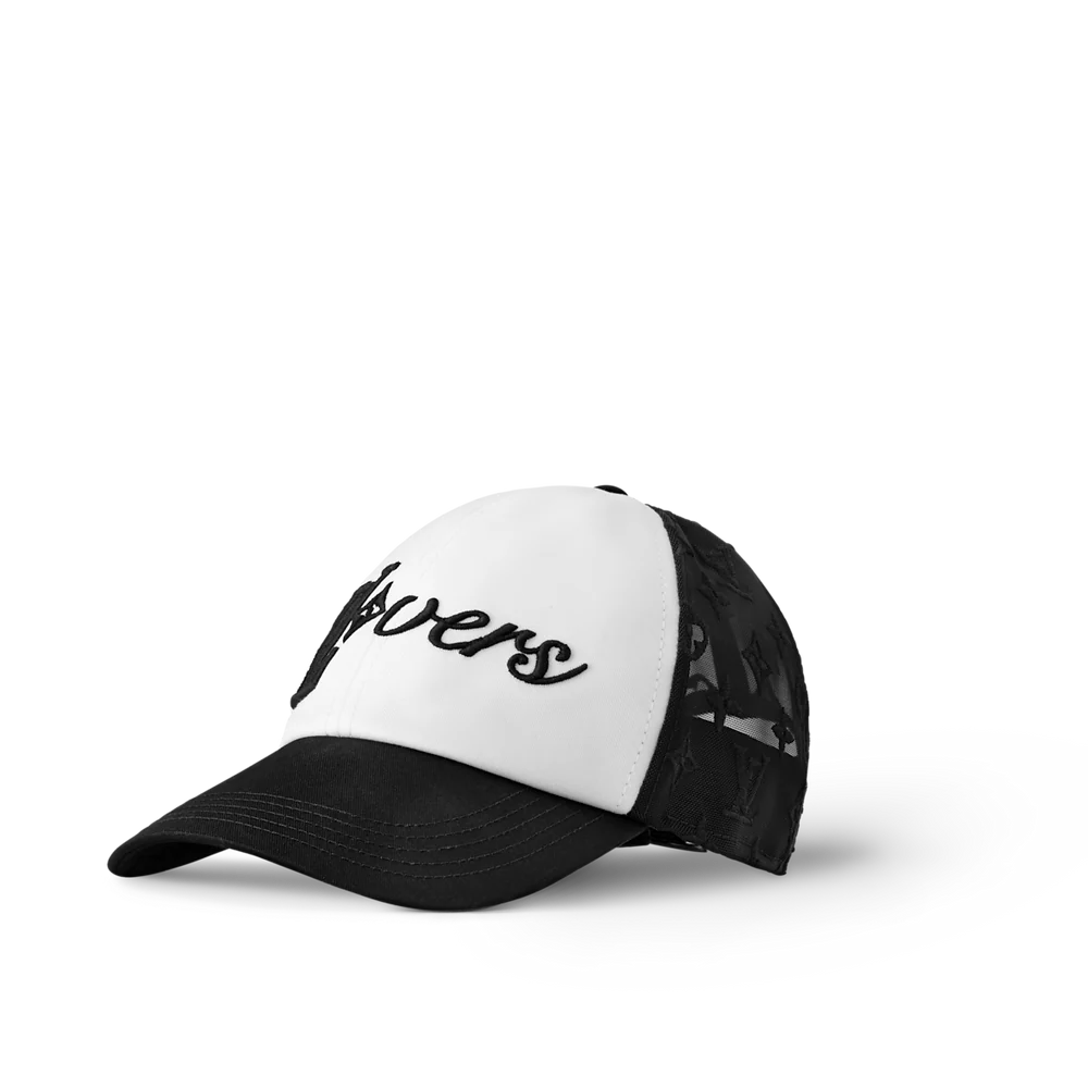 Casquette mono black