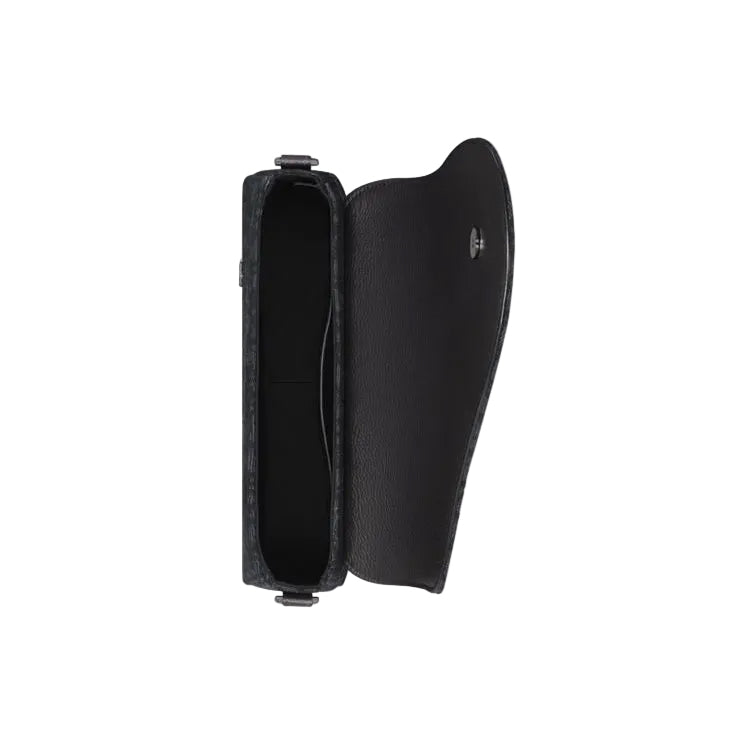 Sac bandoulière black mono
