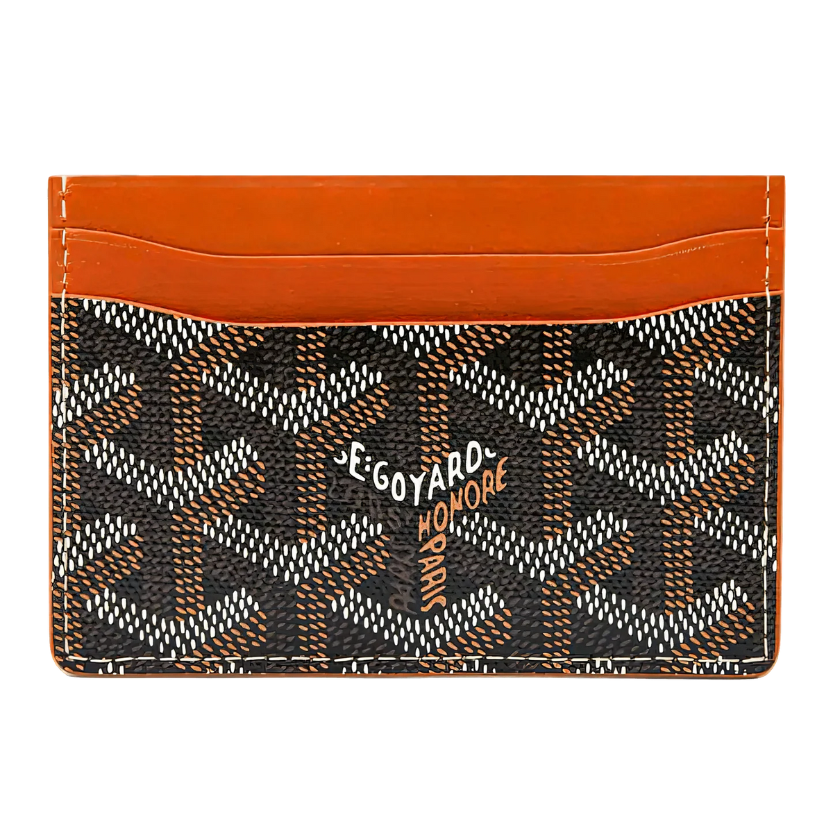 Porte carte Brown black