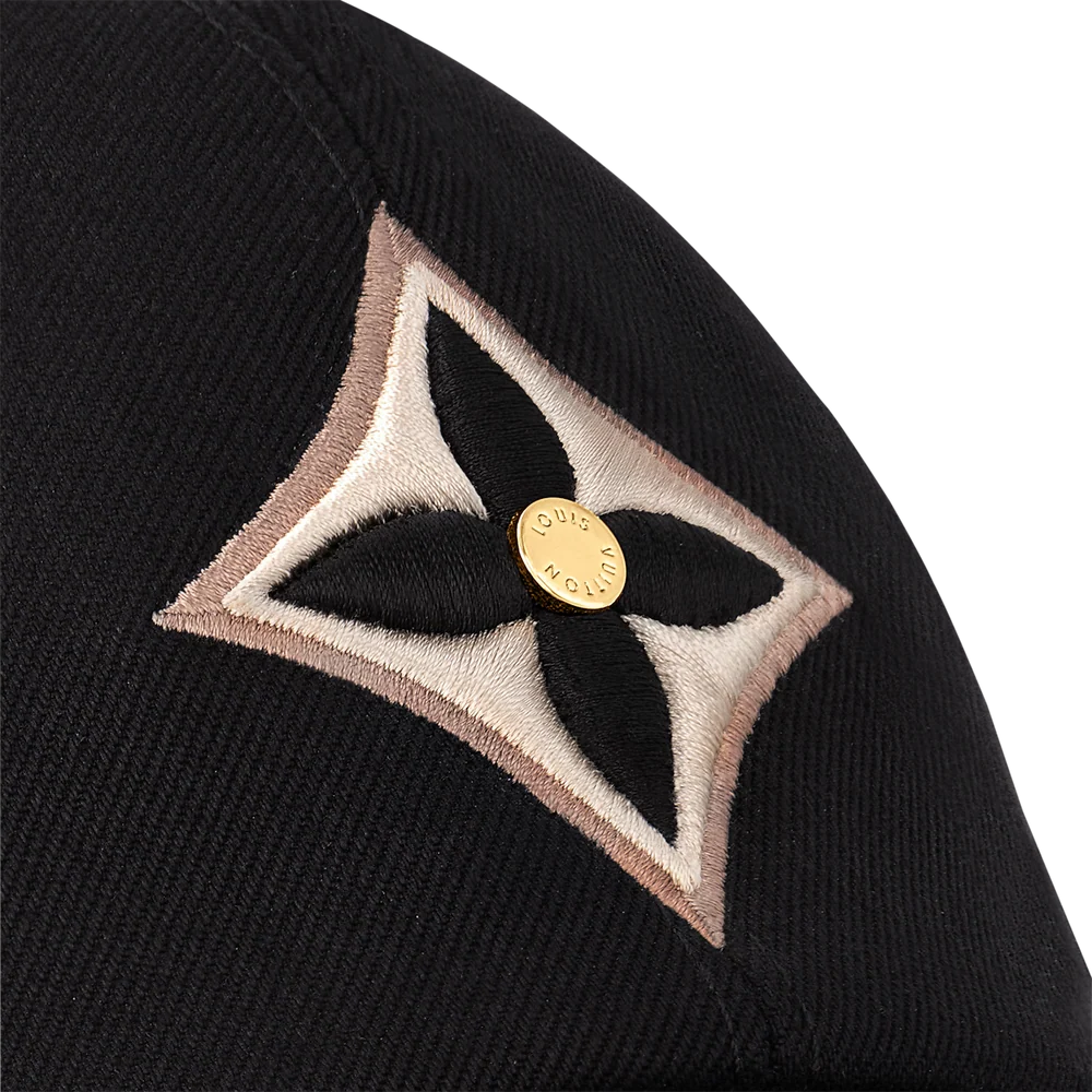 Casquette logo face black