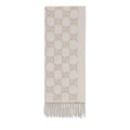 Écharpe mono beige