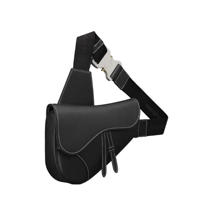 Sac bandoulière black cuir