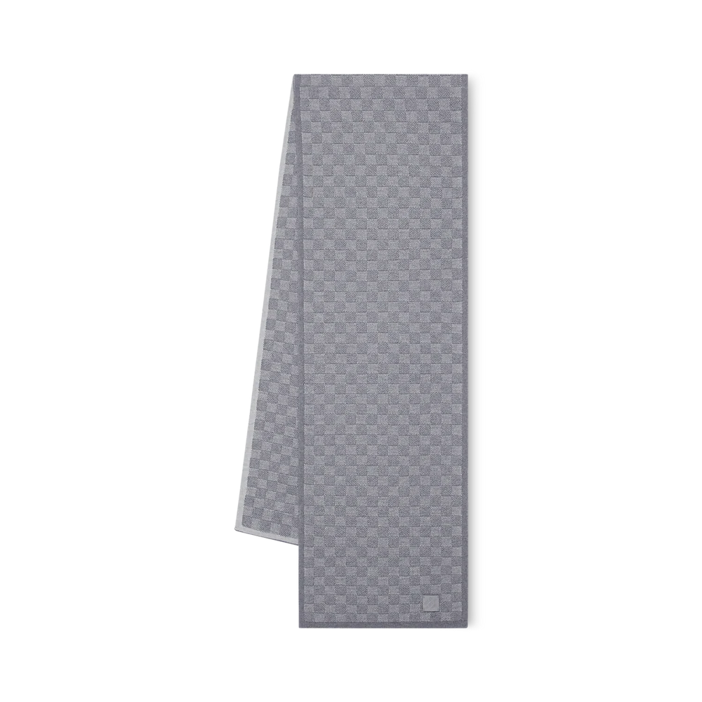 Écharpe grey cube mono