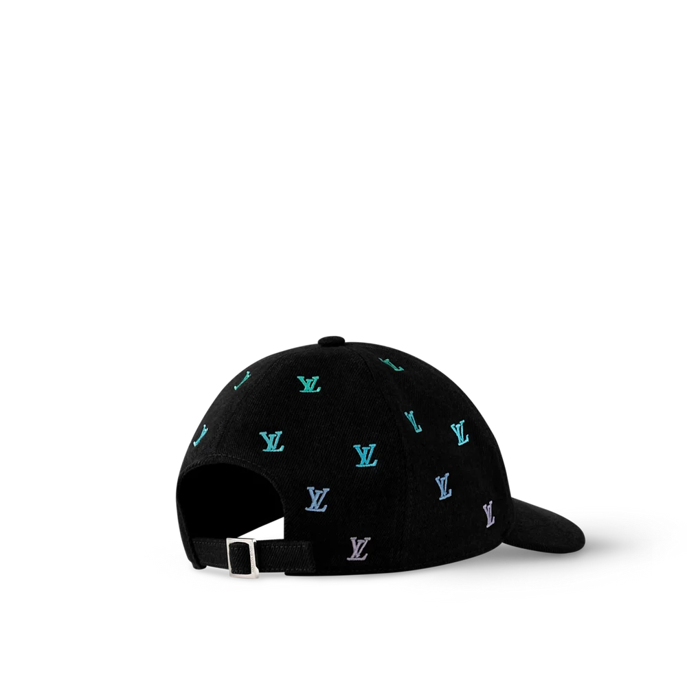 Casquette black mono color