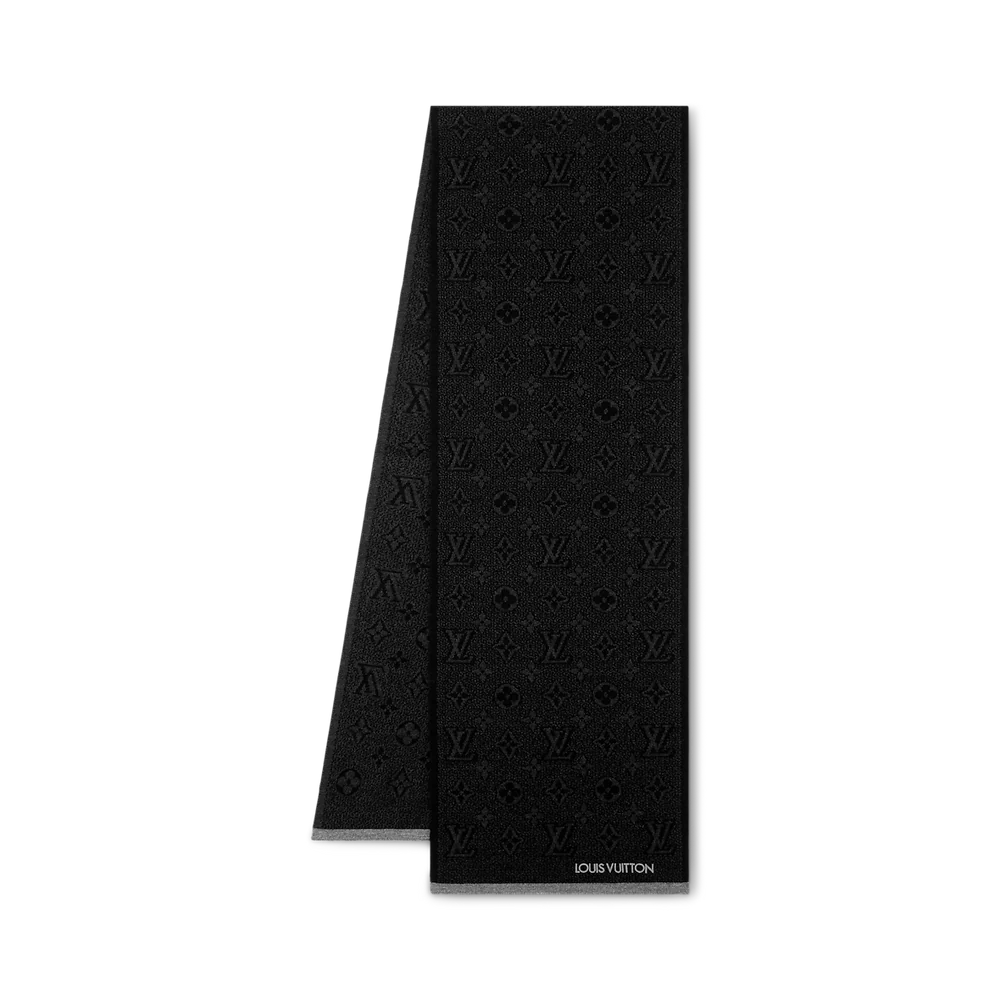 Écharpe LV BLK MONO