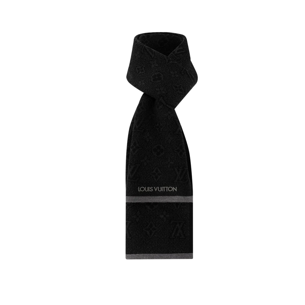 Écharpe LV BLK MONO