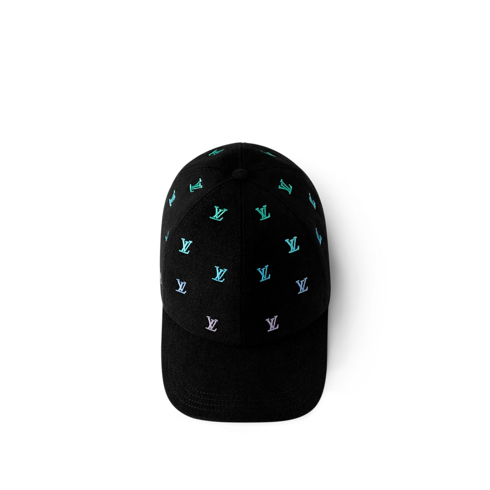 Casquette black mono color