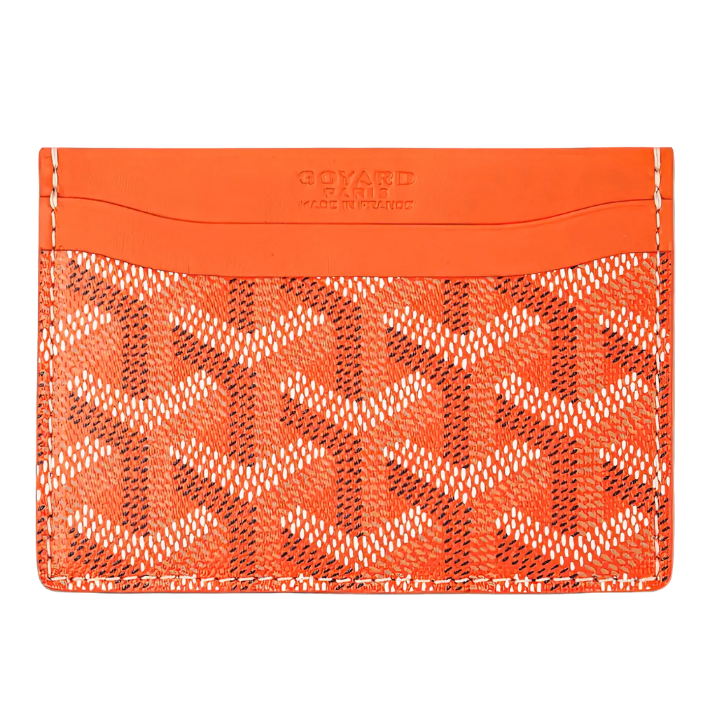 Porte carte orange