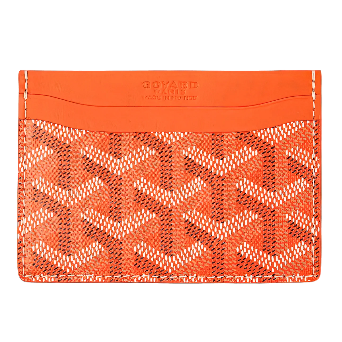 Porte carte orange