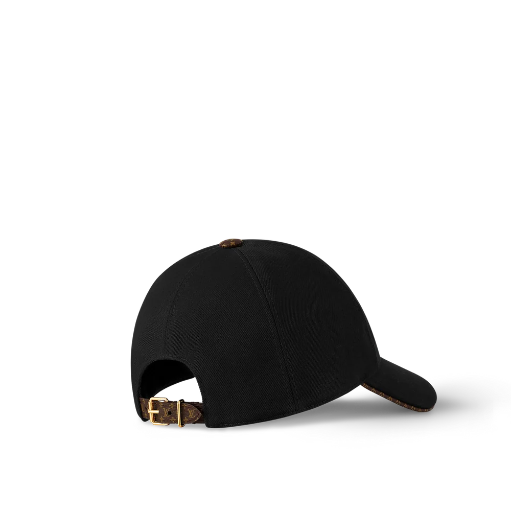 Casquette logo face black