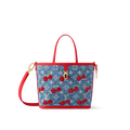 Sac Blue red cerises