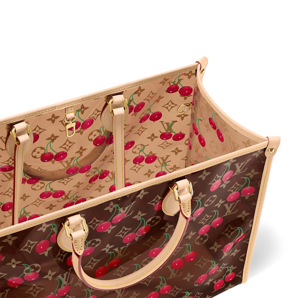 Sac à mains mono cerises Classic