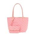 Goyardine Reversible Mini Anjou Pink